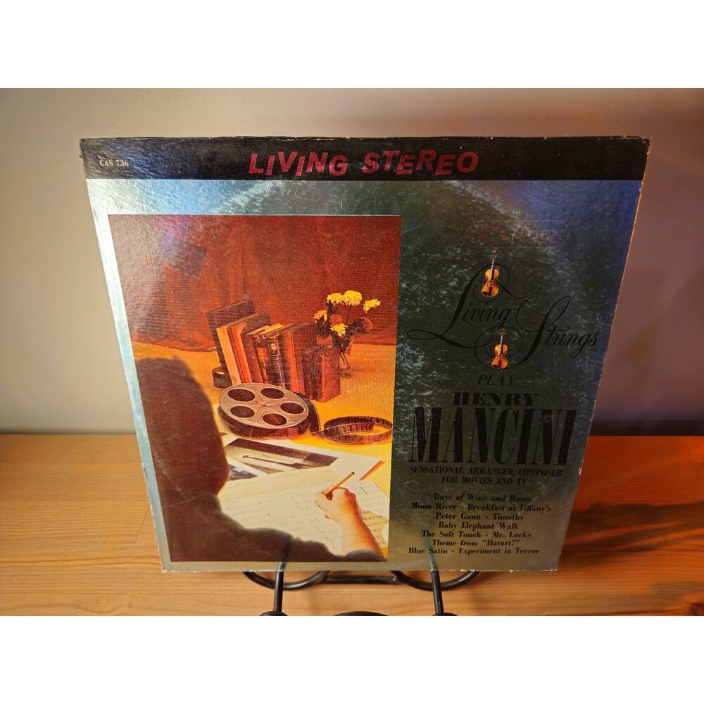 Vintage Vinyl LP - Living Strings Play Henry Mancini 1963